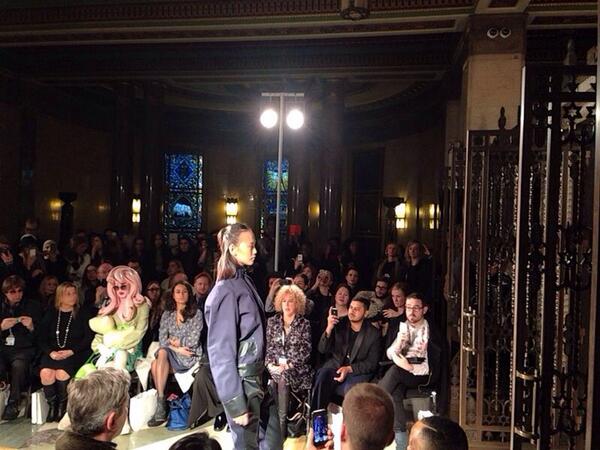 idolmagazine's tweet image. Bernard Chandran @POP_PR_UK #lfw