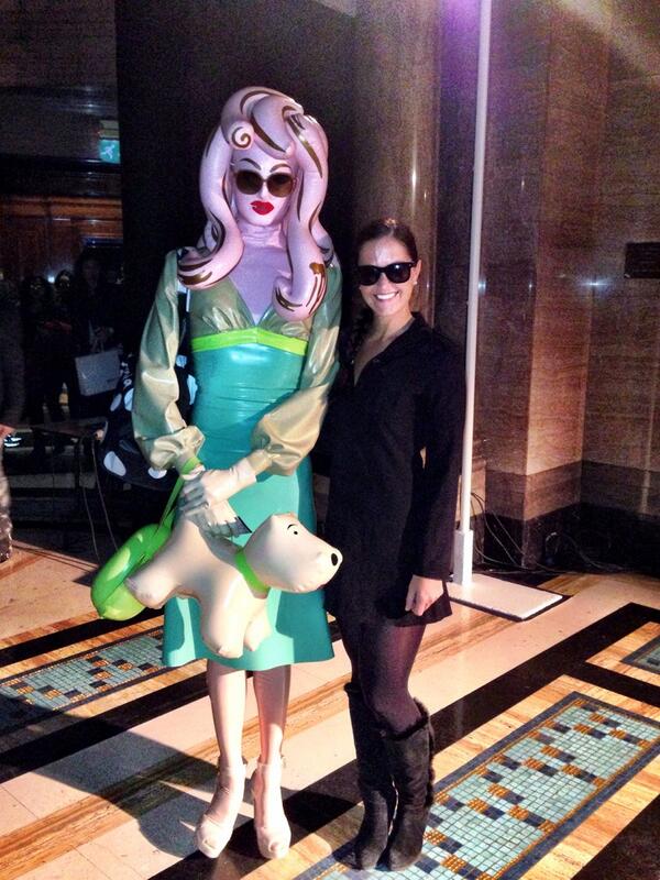 DJLORA's tweet image. Bernard Chandran great show! #LFW