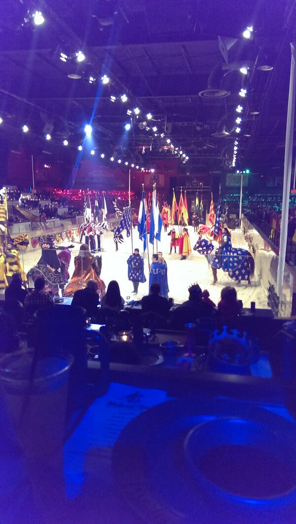 AquaFatale's tweet photo. I can't wait to visit again! #medievaltimes #letsgoblue http://t.co/rPMisOU3vP