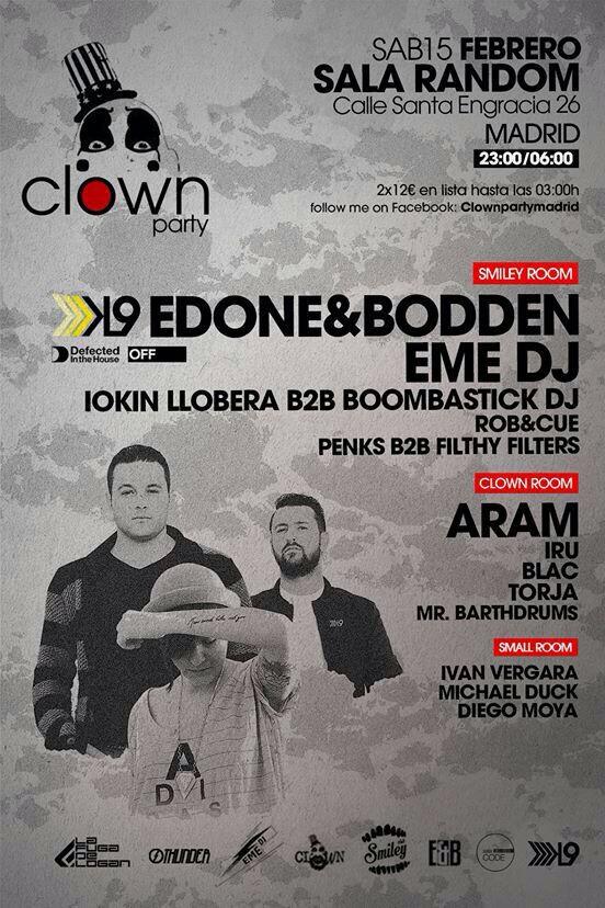 Ya no queda nada :) waiting for #clownparty