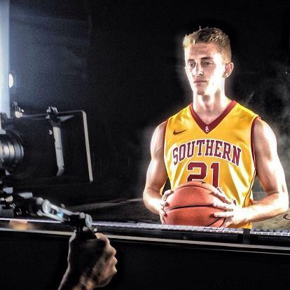 Congrats to Devon Pflueger, USC Basketball. Nominate a student athlete @ blueprintchamp.com
