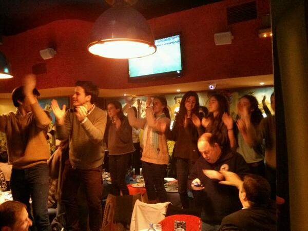 ECYDEncinar's tweet photo. Vaya noche en #SiSeñor todo los responsables del @ecyd de @RC_Espana #familiaRC http://t.co/qXonNBzqp8