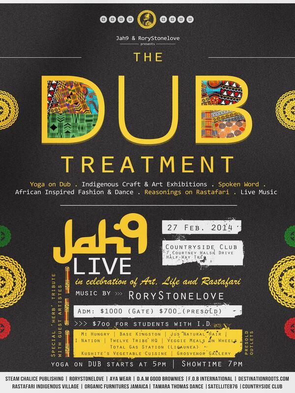 @AcademicEnt #Jah9 performs #Live in Kingston on Feb. 27! #TheDubTreatment #YogaOnDub #HerbTribute #AfricanVillage