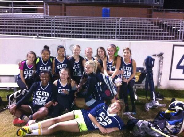 <a href="/KleinLadiesLAX/">KleinLadiesLAX</a>: Klein kicks off their season by beating D1 Memorial 9-8 Thursday night. #kleinlax #txlax