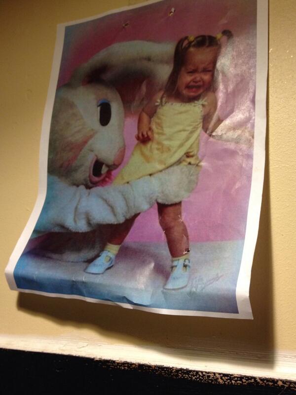 hausdrea's tweet image. Not sure why this is taped to the wall at my job....
#pubproblems