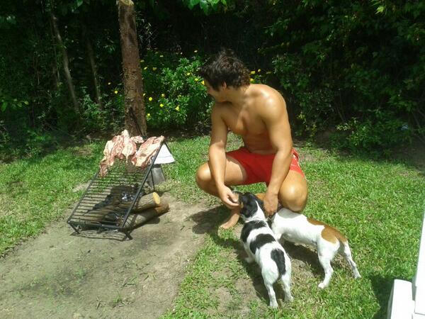 Estrenando nuevo chiche #asador