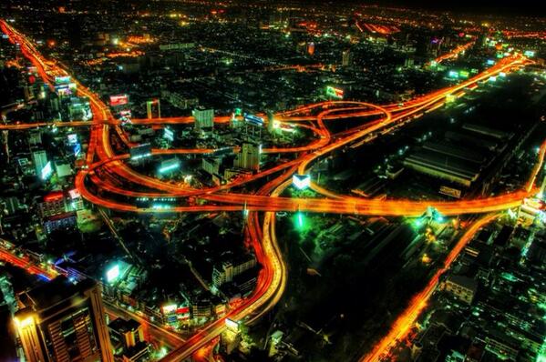 Bangkok at night! #Photooftheday