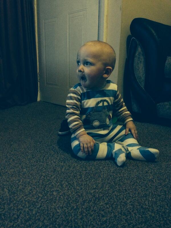 Fascinated by curious George bless him xx
