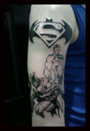 SuperDad👶 . . . #supermantattoo #superman #hero #herodad #superdad  #nikoladosentatoo | Instagram