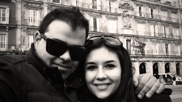 diegocaparros's tweet photo. Gran resumen 1año, 3meses y 1semana junto a ti.Resumido en 1foto.Resumen en 1imagen de felicidad con @Alexandriica8 ♥ http://t.co/KEKK2eWx3U