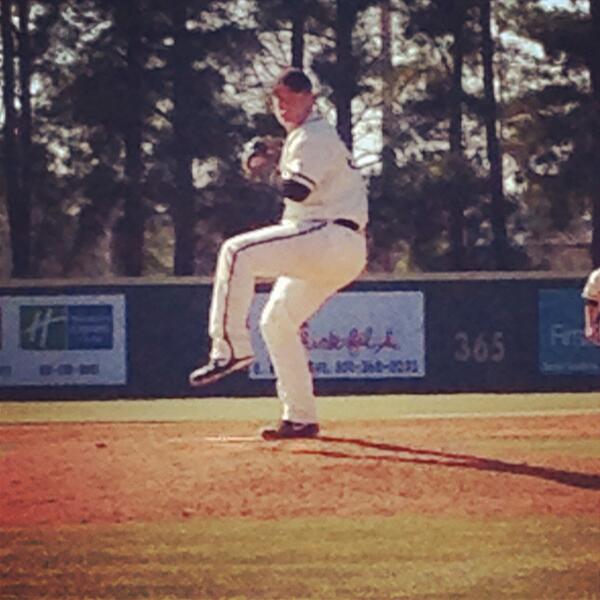 annabelknaplv's tweet image. Jeffrey pitched in his first college game today, and he got the WIN!  #proudmama #hardingbaseball