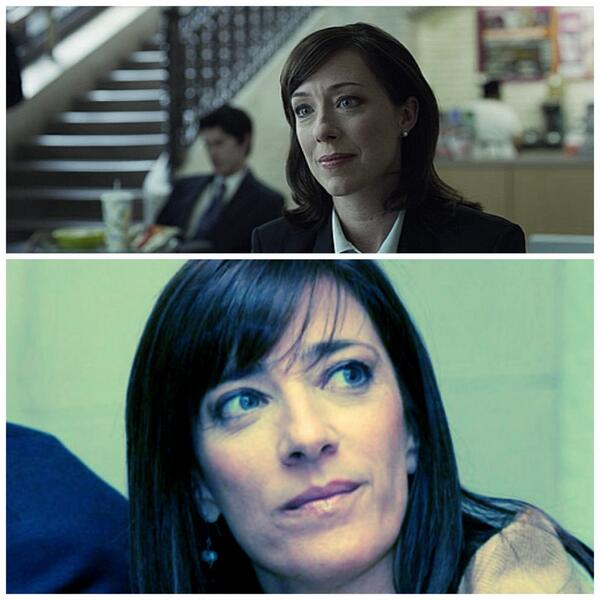 lucianociotti's tweet photo. Separadas al nacer @PaulaBertol y #JackieSharp @HouseofCards http://t.co/gbpO0POsoX