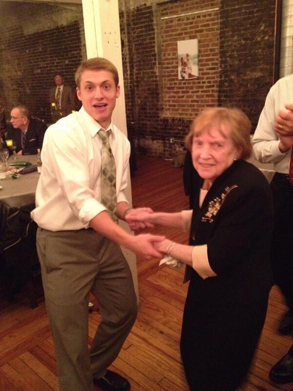 Dancing w my 92 year old grandma #shesgotmoves