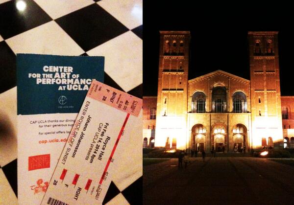 Unreal show at <a href="/CAP_UCLA/">CAP UCLA</a> last night from <a href="/JohannJohannss/">Jóhann Jóhannsson</a> + <a href="/decasia/">Bill Morrison</a>. Big shout outs to <a href="/helloDoLA/">จุฑามาตย์ เงินมีศรี</a> for the tix!