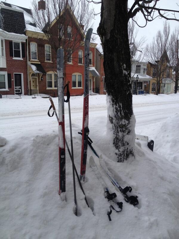 Took over an hour to get to the coffee shop this morning. But parking was easy