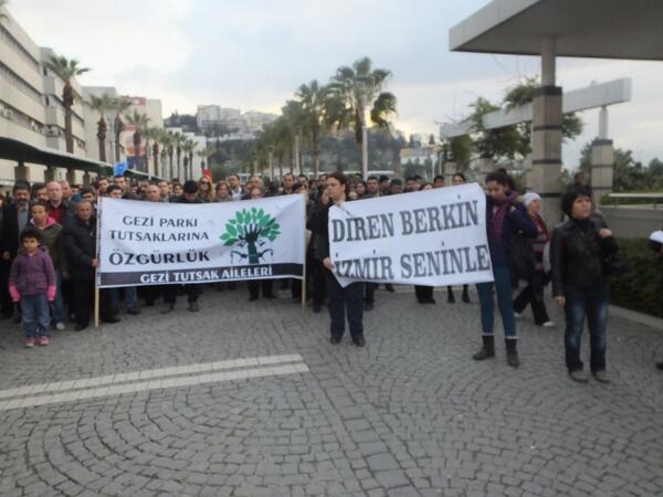 Gezi Parkı Tutsaklarına Özgürlük Yürüyüşü..