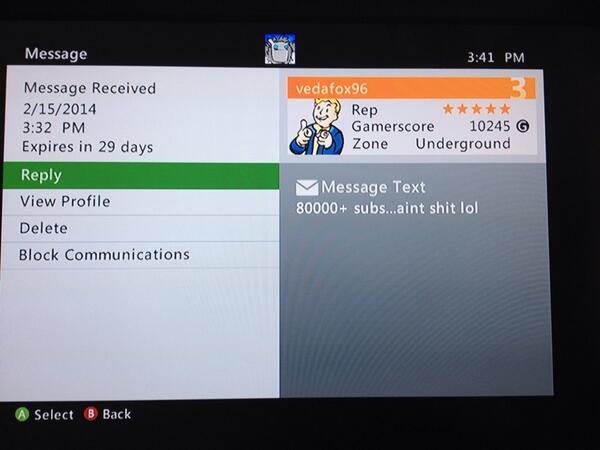 SilentDroidd's tweet image. This guy got mad because I killed him on GTA. Now he's spamming me with msgs. :l