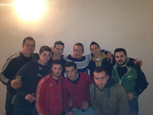 Ya tenia ganas de una fiesta con mis amigos