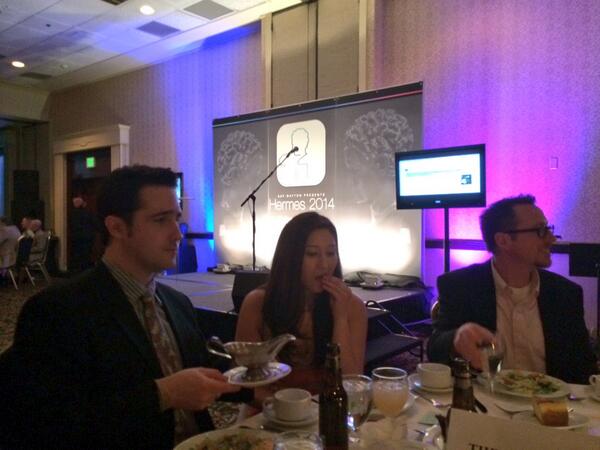 Best seat in the house. #hermesshow #imsomebodynow