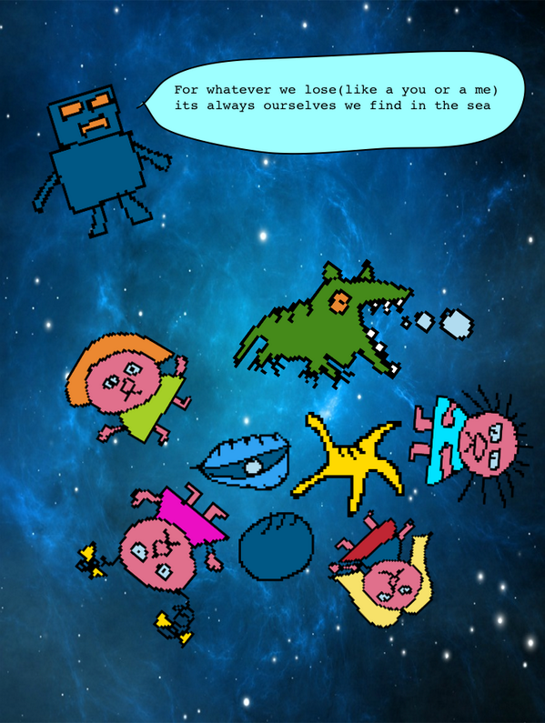 Supergatari's tweet image. Romeo and Juliet and #Supergatari. Panel 24