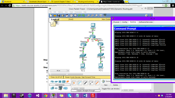 Gebreyul's tweet image. #Cisco #DynamicRouting #RIP #RIPng