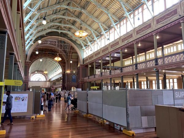 nickfalkner's tweet image. Supergraph contemporary graphic arts fair! #supergraph