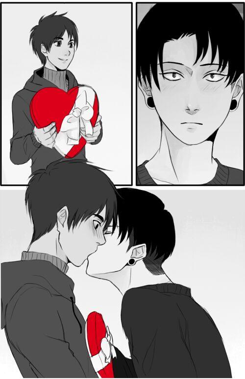 How i love RivaEre ♥ credits to the artist♡ #Eru