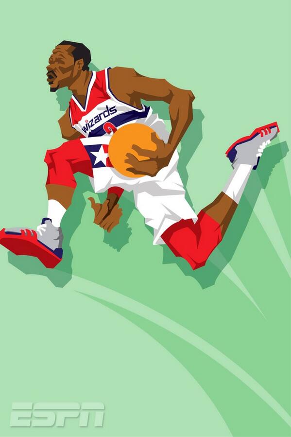 BlockNation's tweet image. Nice dunk in the  #DunkContest @John_Wall  #dunkcontestwinner