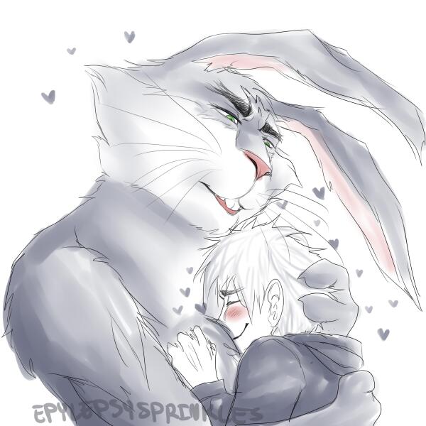 A lil' bit interspecies won't hurt ♥ BunnyFrost from Rise of Guardians ♡ #Eru