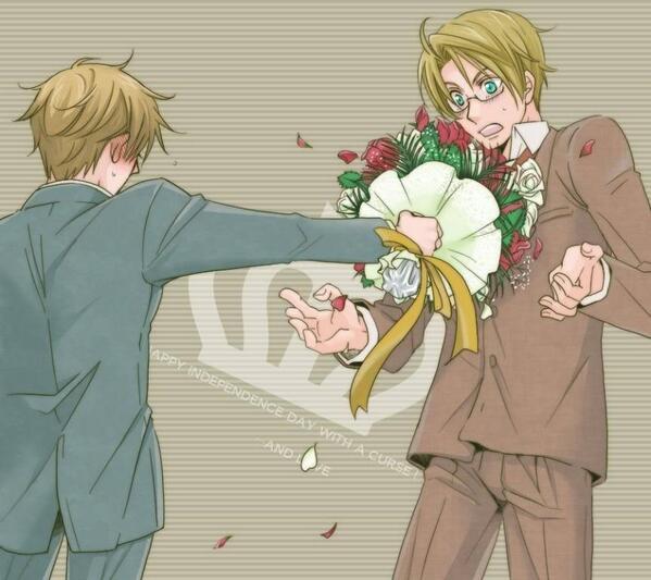 Aaawwww ♥ USxUK #Eru