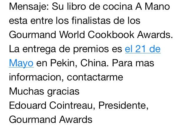 virginiademaria's tweet photo. Con este Mail desperté hoy. No lo puedo creer!!!!!!!! http://t.co/POTppdIShn