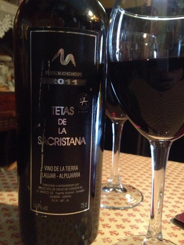 Un vino de la Alpujarra almeriense que nos hizo disfrutar, alma de sur! #Sevilla #Andalucia #Almeria #winelovers