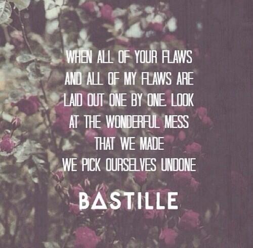 StrumTheString's tweet image. Bastille - Flaws