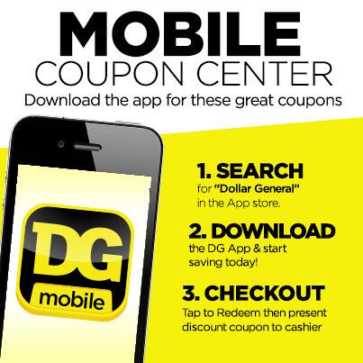 Dollar General on Twitter: "Do you have access to our mobile #DGCoupon  center? Learn how to download our app below: http://t.co/5xZkss2IWd.  http://t.co/k0ILCN6lib" / Twitter