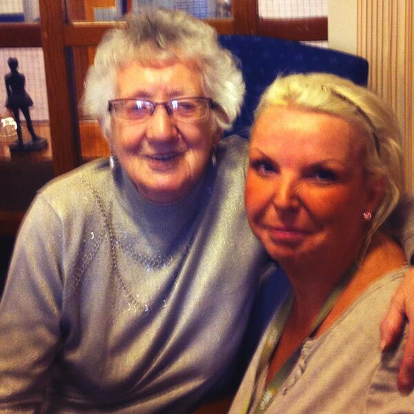 DebbieA_P's tweet photo. Me at my best with Jean 95 #bield I have all the kisses and cuddles ❤️ http://t.co/yhpLnxPNTR