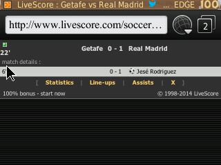 SopianSo's tweet photo. Kok gak live sihh?udh 21 menit maen??aneh"@OfficialRCTI: Saksikan GETAFE vs REAL MADRID sesaat lagi, pkl 23.00 WIB" http://t.co/vJyoc7pTj3