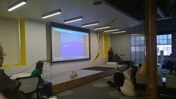 subbob's tweet image. Super Cosmic Shark Blaster created using Construct 2 by @scirra #CodeDayKC @CodeDay