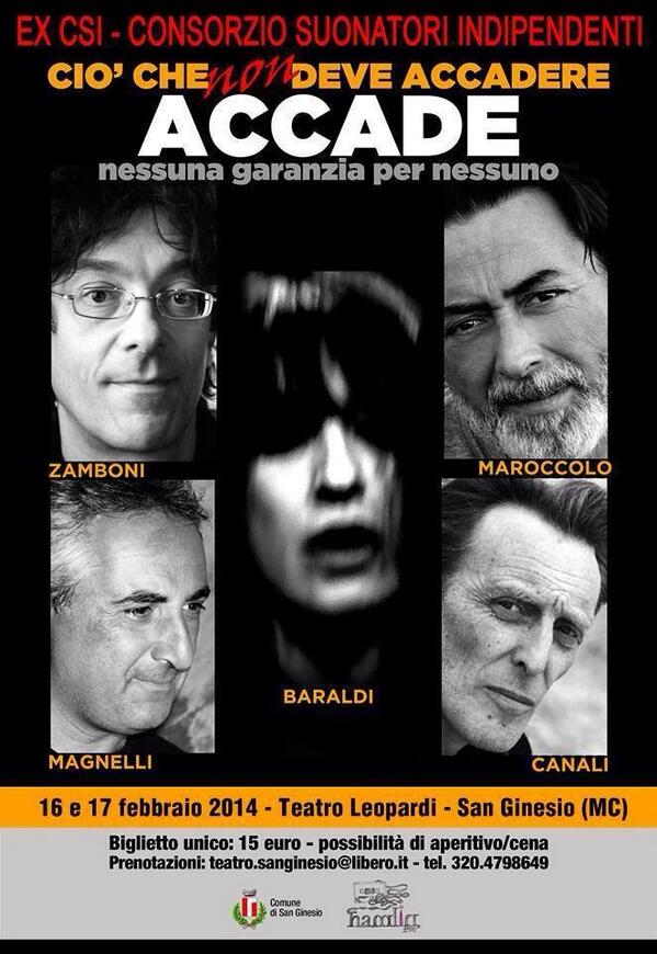 hamlinfest's tweet photo. Tutto pronto per il primo dei due concerti dei CSI all'#HamlinFest! Si comincia stasera (data sold out): http://t.co/DeHgtuPNQm