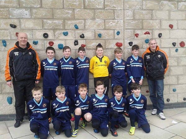 Theoprjfc's tweet photo. First picture of our new "Lucky" away kit kindly provided by main sponsor the co-op http://t.co/pLJpKzN8cV