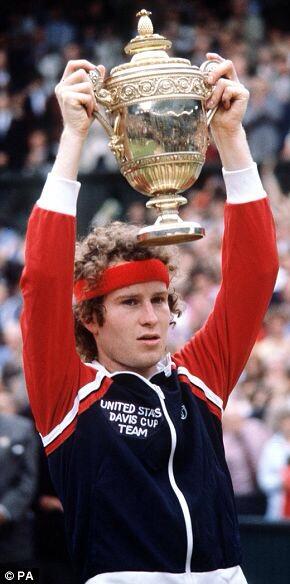   Ahalala El rey de las tiradas, El único McEnroe! Happy birthday John McEnroe!!     
