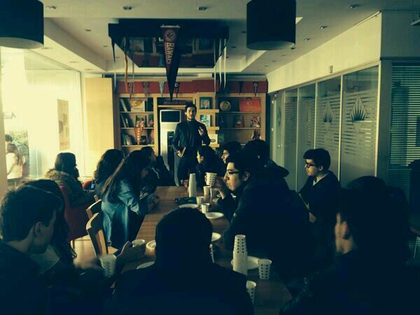 Bugünden... 10. sınıflarla yaptığımız Kahve Molası Etkinliğimiz... Hep 11 ve 12 olmaz di mi ama :)) <a href="/cb_yalcin/">Canberk Yalcin</a>