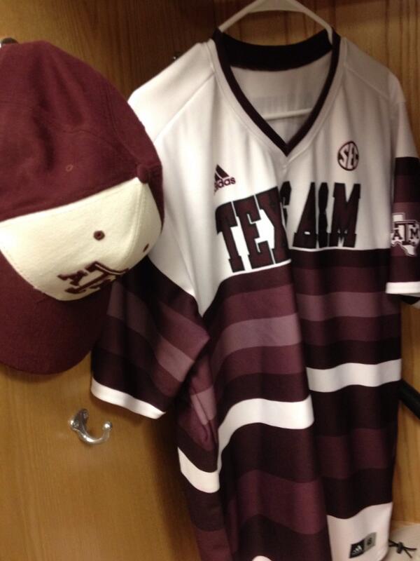 texas a&m baseball uniforms