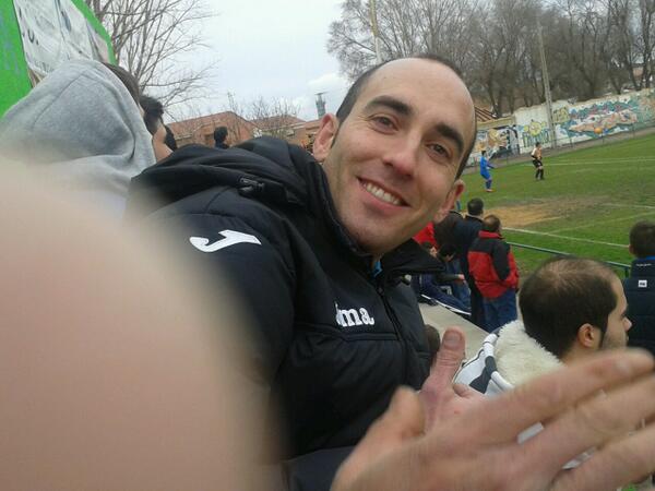 EstherEsthertxu's tweet photo. Con@unzinin viendo @CDLaSeca @cdlasecen Serrada http://t.co/t9lSdIR2K8