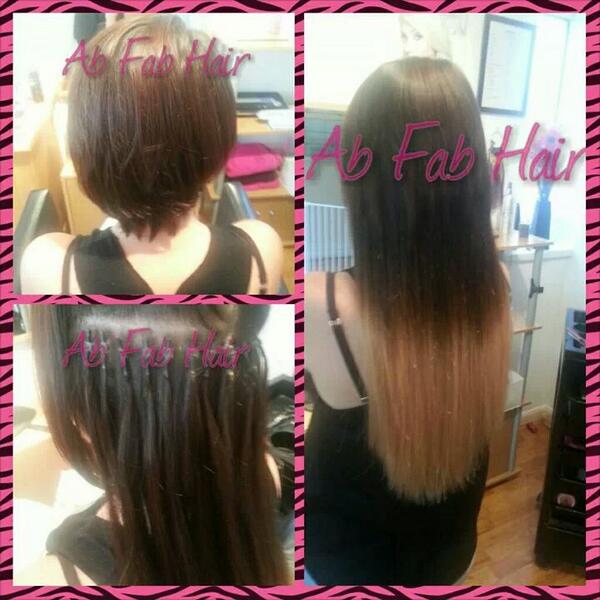 abfabhair26's tweet image. #extensions #longhair #microringextensions #ombre