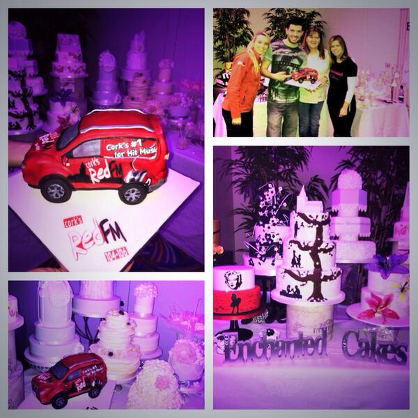 CorksRedFM's tweet photo. Thanks to Enchanted Cakes for baking us a replica of our jeeps! They are down at @No1CorkHotel for the Wedding Fair http://t.co/a3rj3FFRLW