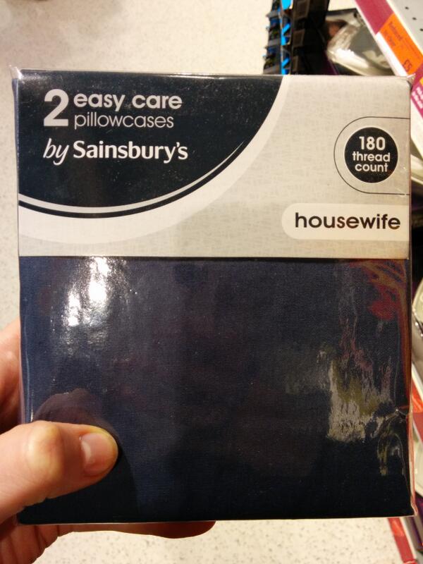 Seriously <a href="/sainsburys/">Sainsbury's</a> <a href="/SainsburysPR/">Sainsbury's News</a>, you don't think housewife is a little sexist?