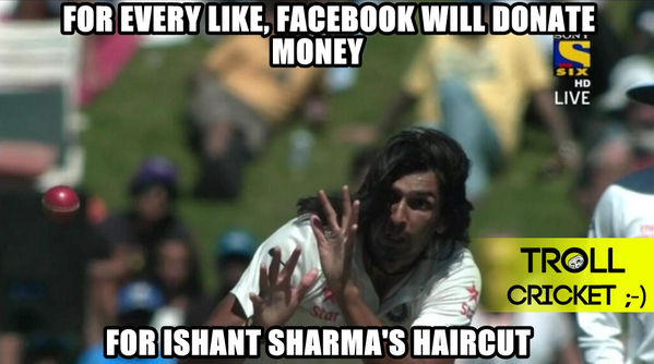 Hen9ry's tweet photo. Dropped Mc'Cullum on 9 ,went on to complete his century
:P #NZvInd #cricket #Ishant http://t.co/P0Qx7P0Awv