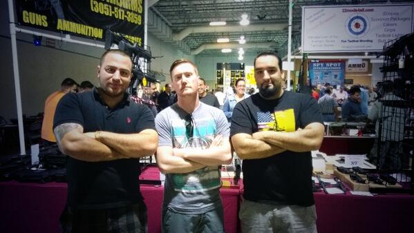 Gun show fun with Hip and Adams
