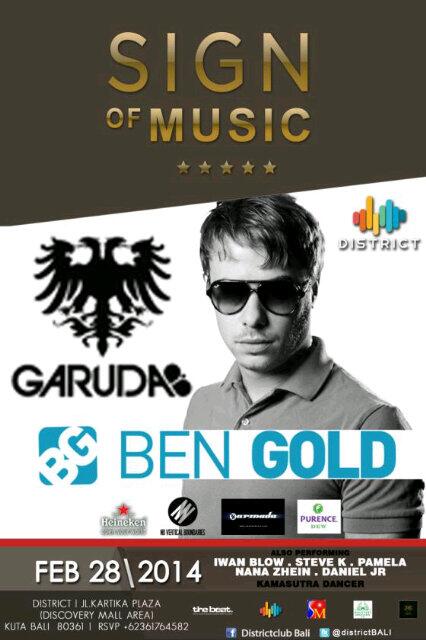 districtBALI's tweet image. #ASOT650ID #ASOT2014 SIGN OF MUSIC | BEN GOLD | 280214 | Open09pm | Presale available | @districtBALI | @DanceINA