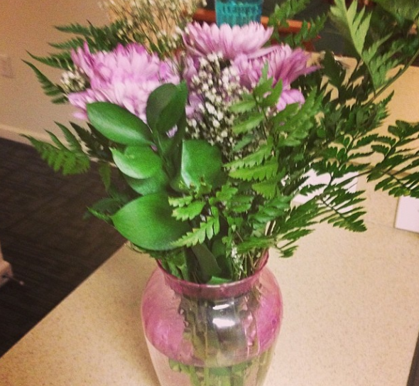 AT_ZPhiB's tweet photo. Look at the flowers that the men of Alpha Tau Omega gave the ladies of AT ΖΦΒ for our Charter Day! #GreekUnity http://t.co/lqr2hJF2cN